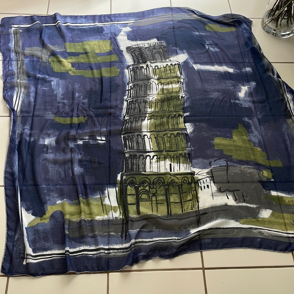 Roda made in Italy oversize modal and silk scarf